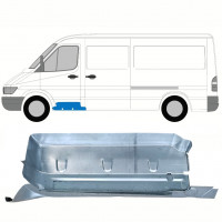 Reparatiepaneel voorste treeplank met deel van dorpel voor Mercedes Sprinter 1995-2006 / Links 8557