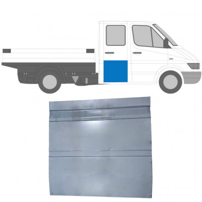 Deur reparatiepaneel  voor Mercedes Sprinter 1995-2006 / Links = Rechts (symmetrisch) / Dubbele cabine 6752