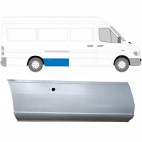 Reparatiepaneel achter spatbord met gat voor Mercedes Sprinter 1995- / LWB / Rechts 9081