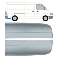 Reparatiepaneel achter spatbord achterste deel voor Mercedes Sprinter 1995-2006 / Links + Rechts / Set 9862