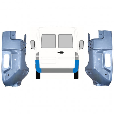 Reparatiepaneel achter hoek voor Mercedes Sprinter 1995-2005 / Links + Rechts / Set 9715