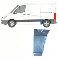 Reparatiepaneel achterspatbord voor Mercedes Sprinter 2006- / SWB / Links 8714