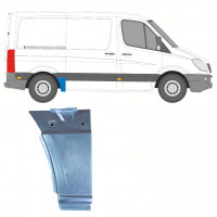 Reparatiepaneel achterspatbord voor Mercedes Sprinter 2006- / SWB / Rechts 8713