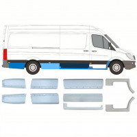 Reparatiepaneel set voor Mercedes Sprinter 2006- / LWB /  11571