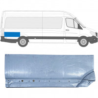 Reparatiepaneel achter spatbord achterste deel voor Mercedes Sprinter 2006- / Rechts 8549