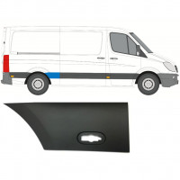 Zijlijst sierlijst achterspatbord voor Mercedes Sprinter 2006- / Rechts 7992