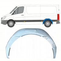 Binnenste reparatiepaneel achter wielkast voor Mercedes Sprinter 2006- / Links 8554