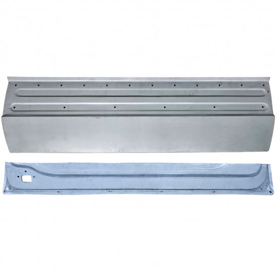 Binnen + buiten reparatiepaneel schuifdeur voor Mercedes Sprinter 2006- / Rechts / Set 11961