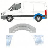 Reparatiepaneel achterspatbord voor Mercedes Sprinter 2006- / SWB / Links / Set 11313