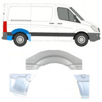 Reparatiepaneel achterspatbord voor Mercedes Sprinter 2006- / SWB / Rechts / Set 11312