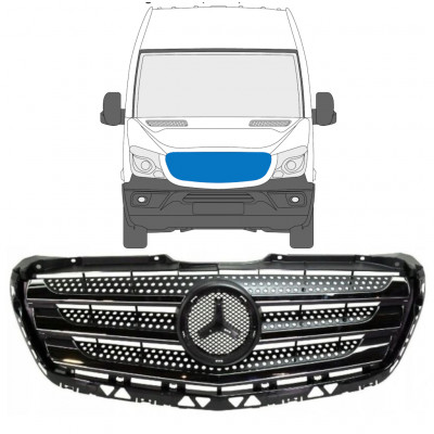 Grill voor Mercedes Sprinter 2013-2018 8419