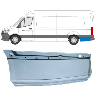 Reparatiepaneel achterspatbord voor Mercedes Sprinter 2018- / Links 12975