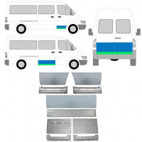 Binnen + buiten deur reparatiepaneel voor Mercedes Sprinter 1995-2006  / Set 11321