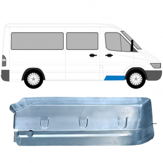 Reparatie voorste trap voor Mercedes Sprinter 1995-2006 / Rechts 6749