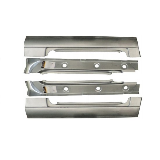 Binnen + buiten reparatiepaneel voor dorpel voor Mercedes Sprinter 1995-2006 / Links + Rechts / Set 10435