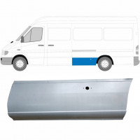 Reparatiepaneel achter spatbord met gat voor Mercedes Sprinter 1995- / LWB / Links 9082