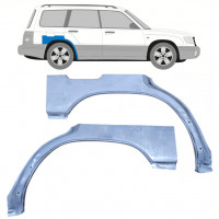 Reparatiepaneel achterspatbord voor Subaru Forester 1997-2002 / Links + Rechts / Set 10111