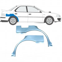 Reparatiepaneel achterspatbord voor Subaru Impreza 1992-2000 / Links + Rechts / Set 9199