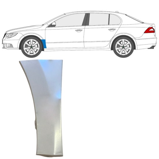 Reparatiepaneel voorspatbord voor Skoda Superb 2008-2015 / Links 16084