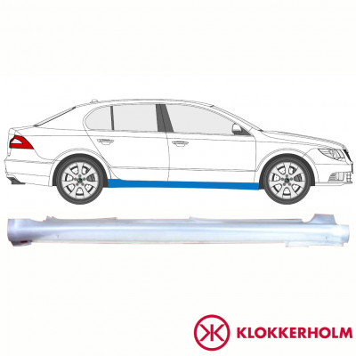 SKODA SUPERB 2008-2015 DORPEL REPARATIEPANEEL / RECHTS