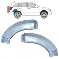 Reparatiepaneel achter spatbord achterste deel voor Suzuki Grand Vitara 2005-2012 / Links + Rechts / Set 9888