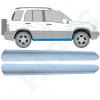 Reparatie dorpel voor Suzuki Grand Vitara 1997-2005 / Links = Rechts (symmetrisch) / Set 10053