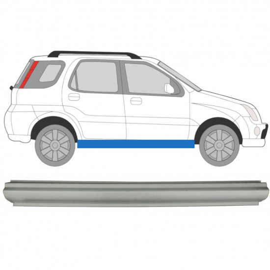 SUZUKI IGNIS 2000-2003 DORPEL REPARATIEPANEEL / RECHTS = LINKS