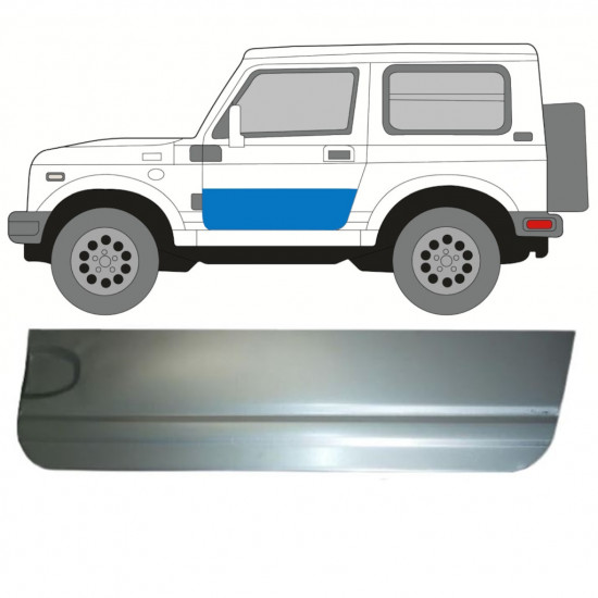 SUZUKI SAMURAI 1981-2004 DEUR REPARATIE PANEEL / LINKS