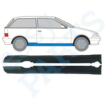 SUZUKI SWIFT 1988-2004 3 DEUR DORPEL REPARATIEPANEEL / SET