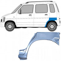 Reparatiepaneel achterspatbord voor Suzuki Wagon R+ 1993-2000 / Links 7038