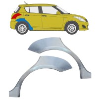 Reparatiepaneel achterspatbord voor Suzuki Swift 2010-2017 / Links + Rechts / Set 16366