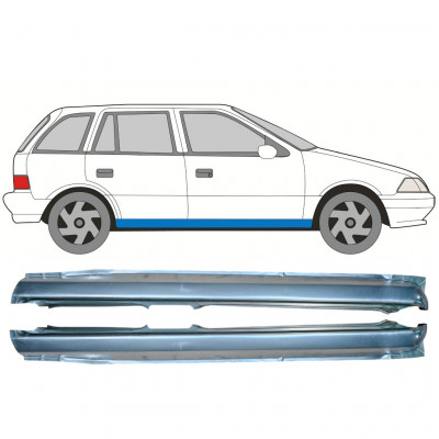 Reparatie dorpel voor Suzuki Swift 1988-2004 / Links + Rechts / Set 10046