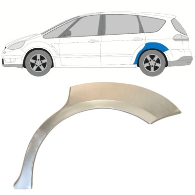Reparatiepaneel achterspatbord voor Ford S-MAX 2006-2015 / Links 14765