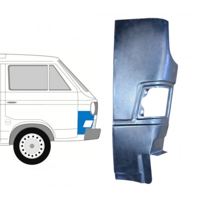 Reparatiepaneel voor hoek voor VW Transporter T3 1979-1992 / Rechts 8162