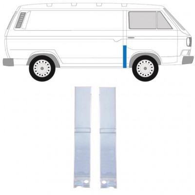 VW T3 1979-1992 VOOR PIJLER REPARATIE PANEEL / SET