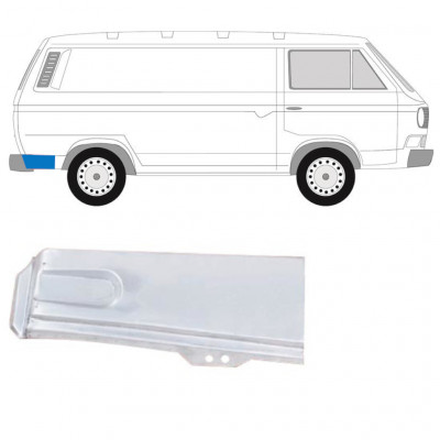 VW T3 1979-1992 ACHTERSPATBORD REPARATIEPANEEL / RECHTS