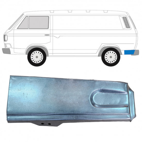 Reparatiepaneel achterspatbord voor VW Transporter T3 1979-1992 / Links 11632