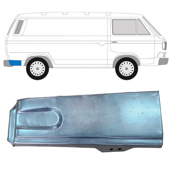 Reparatiepaneel achterspatbord voor VW Transporter T3 1979-1992 / Rechts 11631