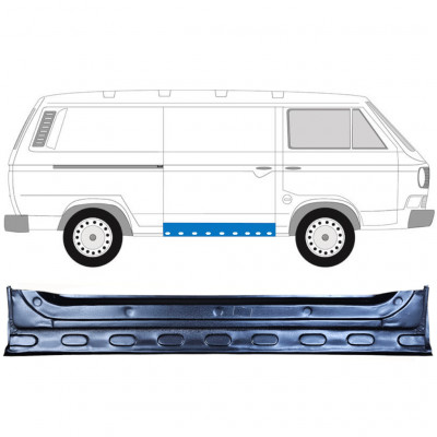 Schuifdeur reparatiepaneel binnen voor VW Transporter T3 1979-1992 / Rechts 11635