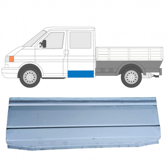 Plaatwerkdeel zijpaneel voor Volkswagen Transporter T4 1990-2003 / Links 12918