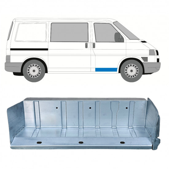 Reparatie voorste trap voor VW Transporter T4 1990-2003 / Rechts 8170