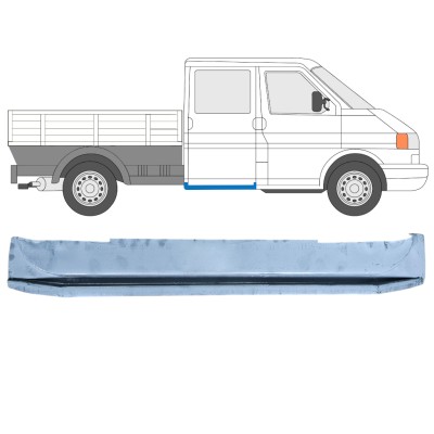 Reparatiepaneel achterdeuren dorpel voor Volkswagen Transporter T4 1990-2003 / Rechts 16106