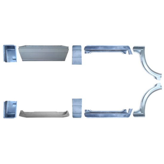 Reparatiepaneel set voor Volkswagen Transporter T4 1990-2003 / Links + Rechts / 16914