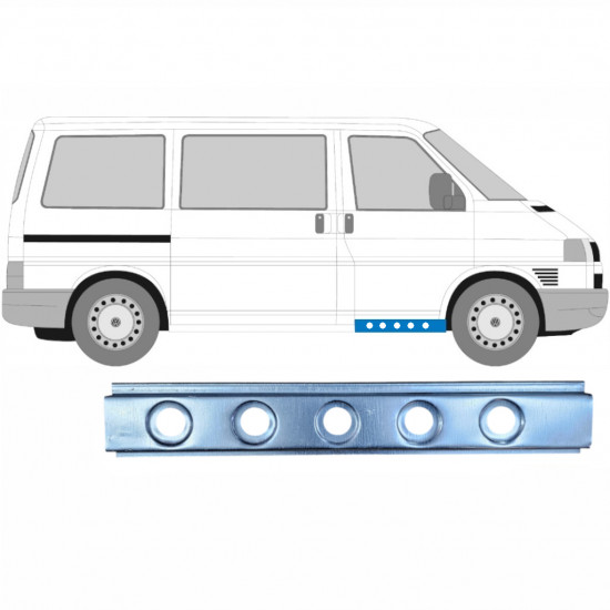 VW T4 1990-2003 INTERNE REPERATIEPANEEL / RECHTS = LINKS