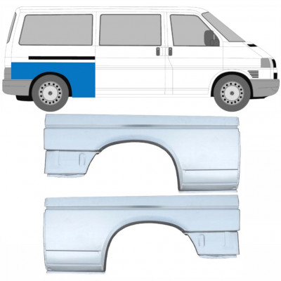 VW T4 1990-2003 GEMIDDELDE WIELBASIS ACHTERSPATBORD REPARATIEPANEEL / SET