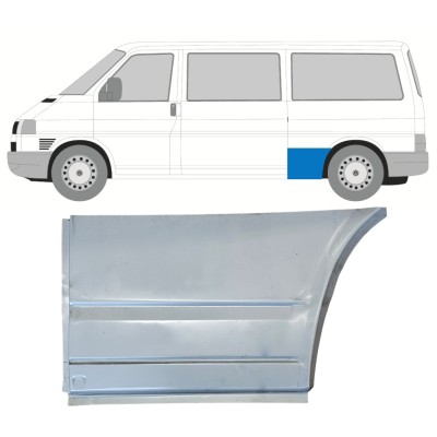 Reparatiepaneel achterspatbord voor Volkswagen Transporter T4 1990-2003 / Links 15076
