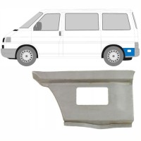 Reparatiepaneel achterste spatbord onderste deel achter wiel voor Volkswagen Transporter T4 1990-2003 / Links 15997