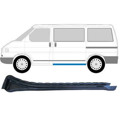 Schuifdeur dorpel reparatiepanel  voor Volkswagen Transporter T4 1990-2003 / Links 14582