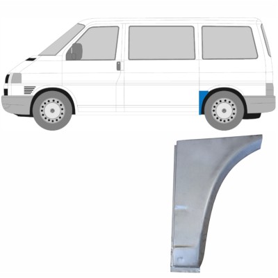 Reparatiepaneel achterspatbord voor Volkswagen Transporter T4 1990-2003 / Links 14584