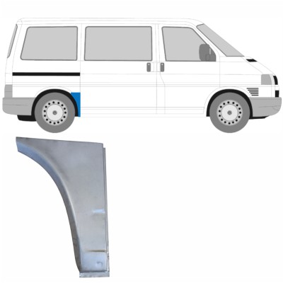 Reparatiepaneel achterspatbord voor Volkswagen Transporter T4 1990-2003 / Rechts 14583